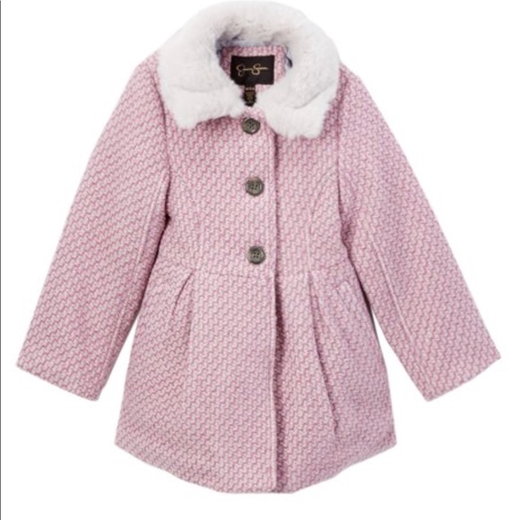 jessica simpson pink peacoat
